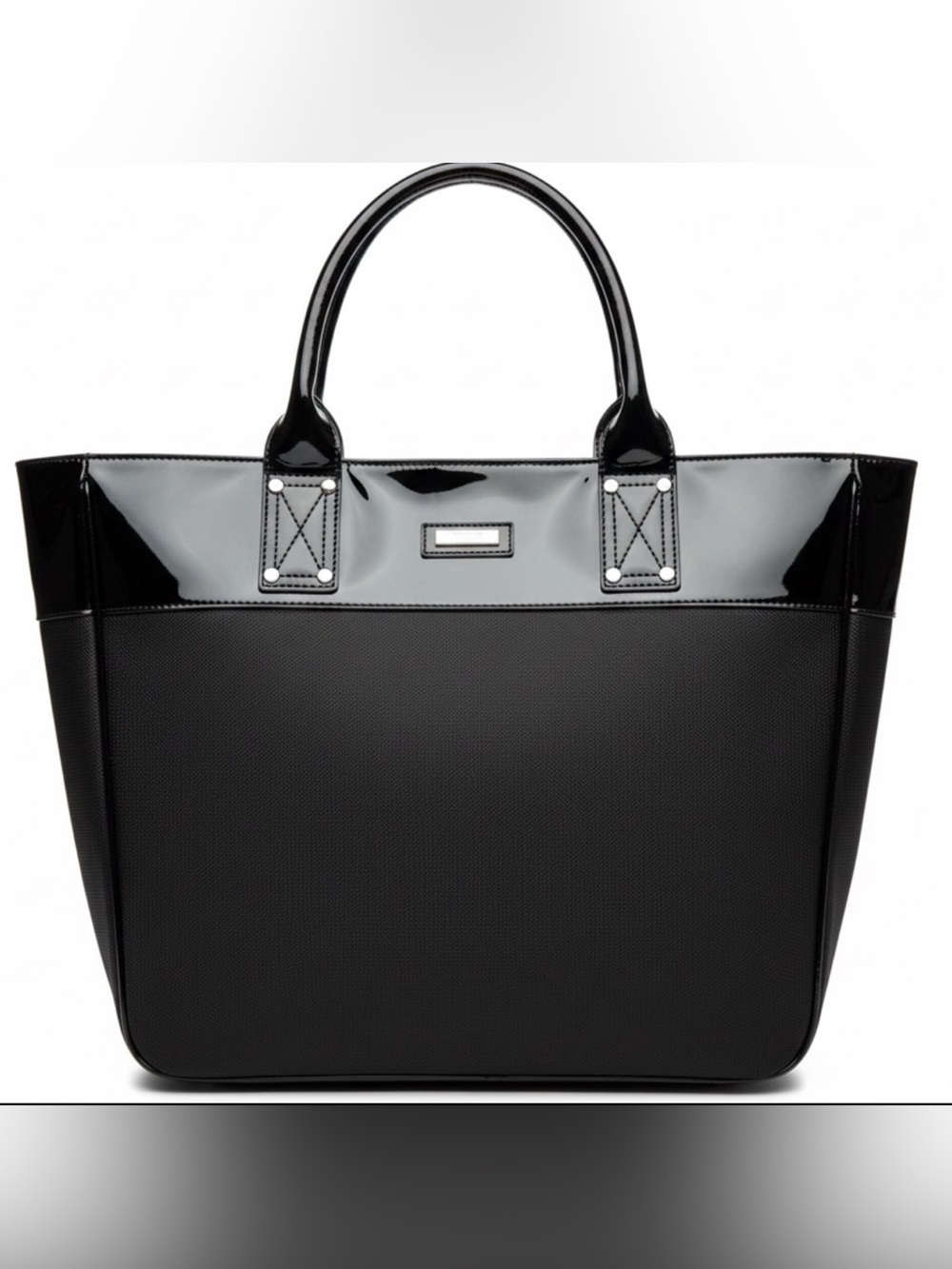 VERSACE PARFUM JUMBO SATCHELL HANDBAG TOTE WOMEN BAG
